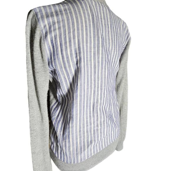 SJOBECK Cashmere & Cotton Two Tone Cardigan Womens Medium - Picture 5 of 7